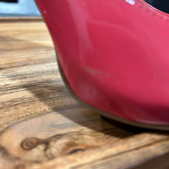 BCBG Orange Open Toe Heeled Pumps - Picture 13 of 13